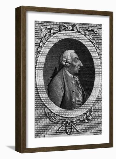 Lord George Sackville-null-Framed Art Print