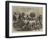 Lord Gifford and Advance Scouts Storming a Village-null-Framed Giclee Print