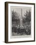 Lord Goschen Unveiling the Monument at Portsmouth to the Officers and Men of the Powerful Who Fell-null-Framed Giclee Print