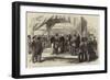 Lord Gough Investing Marshal Pelissier with the Order of the Bath-Robert Thomas Landells-Framed Giclee Print