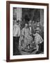 Lord Great Chamberlain Presenting Spurs to the King-John Charlton-Framed Art Print