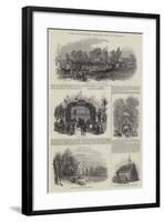 Lord Hardinge's Return to Penshurst-Samuel Read-Framed Giclee Print