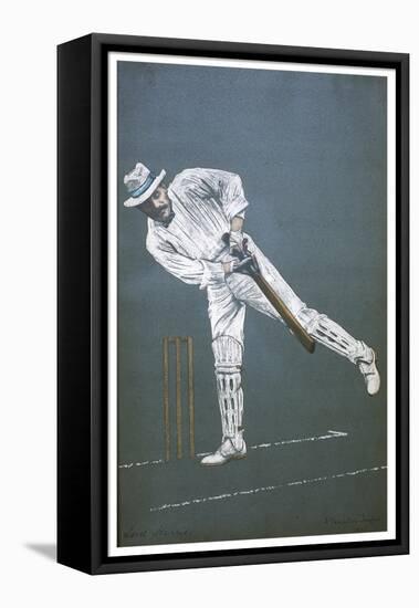 Lord Harris - Cricketer-null-Framed Stretched Canvas