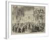 Lord Hartington at Newcastle-On-Tyne, Luncheon in the New Science and Art Schools-null-Framed Giclee Print