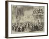 Lord Hartington at Newcastle-On-Tyne, Luncheon in the New Science and Art Schools-null-Framed Giclee Print