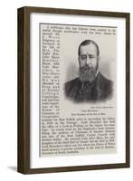 Lord Henniker, New Governor of the Isle of Man-null-Framed Giclee Print