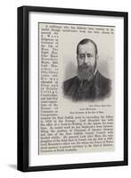 Lord Henniker, New Governor of the Isle of Man-null-Framed Giclee Print