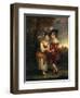 Lord Henry Spencer and Lady Charlotte Spencer, Later Charlotte Nares: the Young Fortune Tellers,…-Sir Joshua Reynolds-Framed Giclee Print