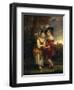 Lord Henry Spencer and Lady Charlotte Spencer, Later Charlotte Nares: the Young Fortune Tellers,…-Sir Joshua Reynolds-Framed Giclee Print