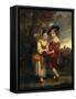 Lord Henry Spencer and Lady Charlotte Spencer, Later Charlotte Nares: the Young Fortune Tellers,…-Sir Joshua Reynolds-Framed Stretched Canvas
