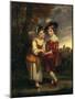 Lord Henry Spencer and Lady Charlotte Spencer, Later Charlotte Nares: the Young Fortune Tellers,…-Sir Joshua Reynolds-Mounted Giclee Print