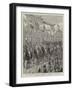 Lord Hopetoun's Reception at Melbourne, Australia, on His Arrival There as Governor of Victoria-null-Framed Giclee Print