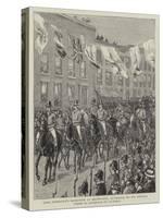 Lord Hopetoun's Reception at Melbourne, Australia, on His Arrival There as Governor of Victoria-null-Stretched Canvas