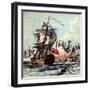 Lord Howe's Victory, 1794-null-Framed Giclee Print