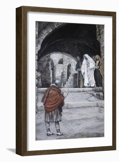 Lord, I Am Not Worthy-James Tissot-Framed Giclee Print