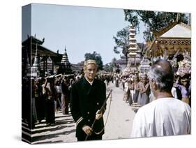 Lord Jim by Richard Brooks with Peter O'Toole and Curd Jurgens, 1965 (photo)-null-Stretched Canvas