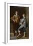 Lord John Stuart and His Brother, Lord Bernard Stuart, Ca 1638-Sir Anthony Van Dyck-Framed Giclee Print