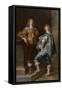 Lord John Stuart and His Brother, Lord Bernard Stuart, Ca 1638-Sir Anthony Van Dyck-Framed Stretched Canvas