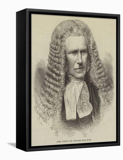 Lord Justice Sir William Page Wood-null-Framed Stretched Canvas