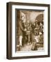 Lord Kelvin Began His Scientific Researches in Glasgow in Wine-Cellar, Converted into a Laboratory-null-Framed Giclee Print