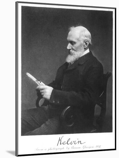 Lord Kelvin, Scottish Mathematician and Physicist, 1897-James Craig Annan-Mounted Giclee Print