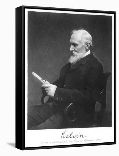 Lord Kelvin, Scottish Mathematician and Physicist, 1897-James Craig Annan-Framed Stretched Canvas