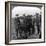 Lord Kichener Reviews the Situation at Gallipolli with Anzac Officers, World War I, 1915-1916-null-Framed Photographic Print