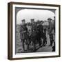 Lord Kichener Reviews the Situation at Gallipolli with Anzac Officers, World War I, 1915-1916-null-Framed Photographic Print