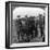 Lord Kichener Reviews the Situation at Gallipolli with Anzac Officers, World War I, 1915-1916-null-Framed Photographic Print