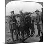 Lord Kichener Reviews the Situation at Gallipolli with Anzac Officers, World War I, 1915-1916-null-Mounted Photographic Print