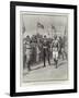 Lord Kitchener at Khartoum, Schoolboys Saluting the Ex-Sirdar-Frank Dadd-Framed Giclee Print