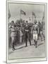 Lord Kitchener at Khartoum, Schoolboys Saluting the Ex-Sirdar-Frank Dadd-Mounted Giclee Print