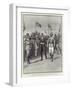 Lord Kitchener at Khartoum, Schoolboys Saluting the Ex-Sirdar-Frank Dadd-Framed Giclee Print