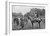 Lord Kitchener Inspecting Algerian Troops, France, World War I, 16 August 1915-null-Framed Giclee Print