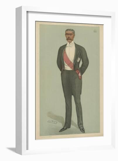 Lord Kitchener of Khartoum-Sir Leslie Ward-Framed Giclee Print