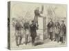 Lord Leigh Laying the Foundation-Stone for the Extension of the Queen's Hospital at Birmingham-Charles Robinson-Stretched Canvas