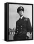 Lord Louis Mountbatten in Uniform During WWII-null-Framed Stretched Canvas