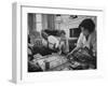 Lord Louis Mountbatten, with Daughter and Grandchildren Playing Monopoly-Ralph Crane-Framed Photographic Print