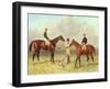 "Lord Lyon", Winner of the Derby, St. Leger and 2,000 Guineas; "Elland", Winner of Ascot Gold…-Harry Hall-Framed Giclee Print