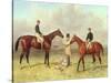"Lord Lyon", Winner of the Derby, St. Leger and 2,000 Guineas; "Elland", Winner of Ascot Gold…-Harry Hall-Stretched Canvas