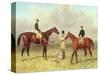 "Lord Lyon", Winner of the Derby, St. Leger and 2,000 Guineas; "Elland", Winner of Ascot Gold…-Harry Hall-Stretched Canvas