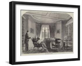 Lord Macaulay's Library-Matthew "matt" Somerville Morgan-Framed Giclee Print