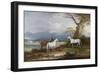 Lord Macdonald's Mares on the Grounds of Thorpe Hall, Rudston, Yorkshire, 1836-John E. Ferneley-Framed Giclee Print