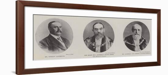 Lord Mayor and Sheriffs-null-Framed Giclee Print