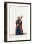 Lord Mayor of London, Costume Design for Shakespeare's Play, Henry VIII, 19th Century-null-Framed Giclee Print