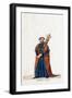 Lord Mayor of London, Costume Design for Shakespeare's Play, Henry VIII, 19th Century-null-Framed Giclee Print