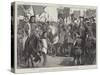 Lord Mayor's Day, Procession of the Old Lord Mayors of London-Thomas Walter Wilson-Stretched Canvas