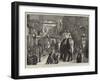 Lord Mayor's Day, the Elephants Passing under Temple Bar-null-Framed Giclee Print