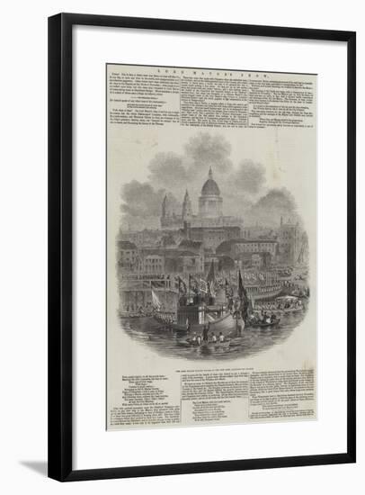 Lord Mayor's Show-null-Framed Giclee Print