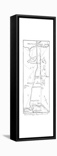 'Lord Methuen's Line of Advance to the Modder River', 1902-Unknown-Framed Stretched Canvas